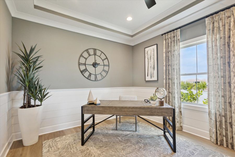 Den - Biscayne II at North River Ranch:Den - Biscayne II at North River Ranch