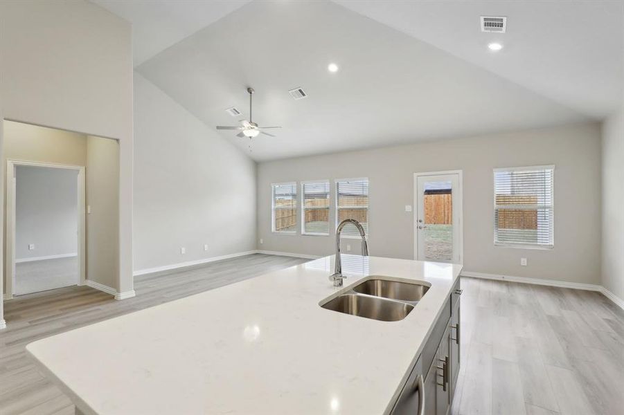 Photo is not of the actual home, but is an inspirational photo of builder’s model home and may depict options, furnishings, and/or decorator features that are not included.