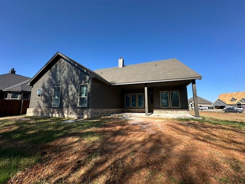 In-progress construction of a new home in Covenant Springs, Springtown, TX (Image 12). In-progress construction of a new home in Covenant Springs, Springtown, TX (Image 12).