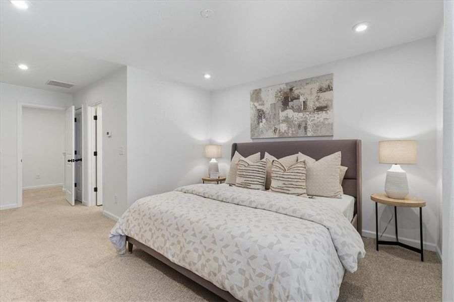 Furnished interior view inside a new home in Park Center Pointe, Austell (Image 22).