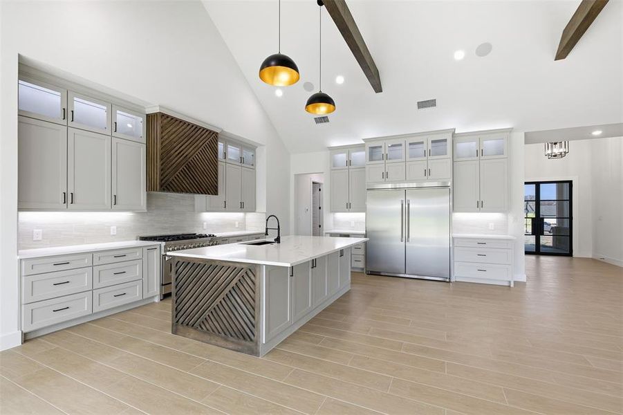 Furnished interior view inside a new home in , Fort Worth (Image 6). Furnished interior view inside a new home in , Fort Worth (Image 6).