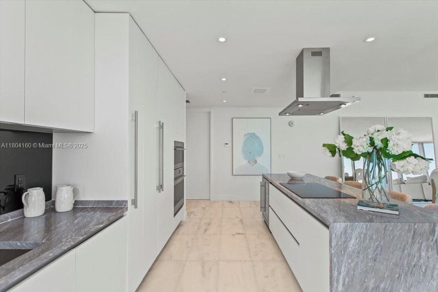 Furnished interior view inside a new home in , Miami (Image 26).