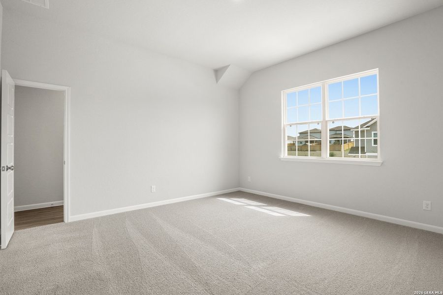 Spacious, unfurnished interior of a new home in Katzer Ranch, Converse (Image 26). Spacious, unfurnished interior of a new home in Katzer Ranch, Converse (Image 26).