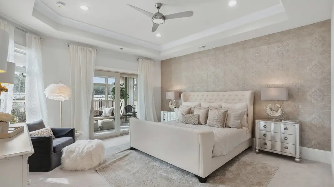 Representative furnished interior of a home built from the Portico by Epcon Communities in Courtyards by Carrell, Ocean Isle Beach (Image 16). Representative furnished interior of a home built from the Portico by Epcon Communities in Courtyards by Carrell, Ocean Isle Beach (Image 16).