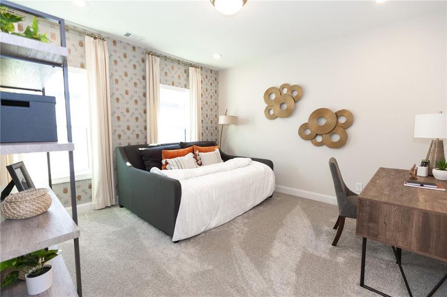 Furnished interior view inside a new home in Aberdeen, Hoschton (Image 36).