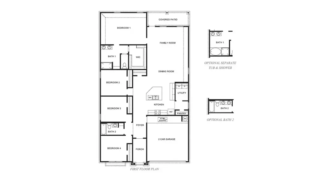 2D floor plan layout of this home in Evergreen, Rosenberg, TX (Image 3). 2D floor plan layout of this home in Evergreen, Rosenberg, TX (Image 3).