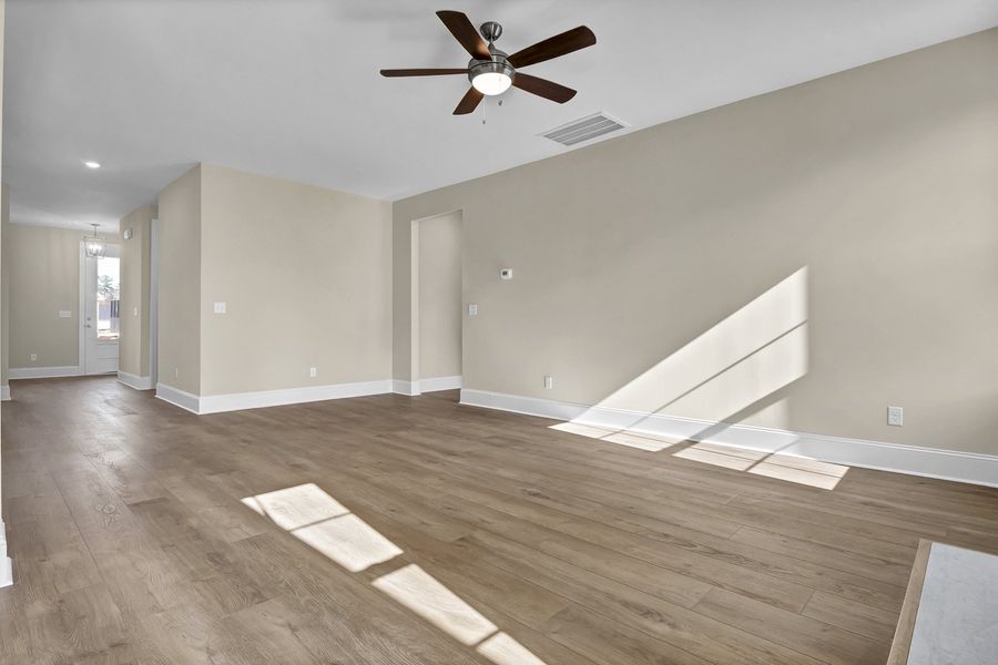Spacious, unfurnished interior of a new home in Grand Park, Leland (Image 22).