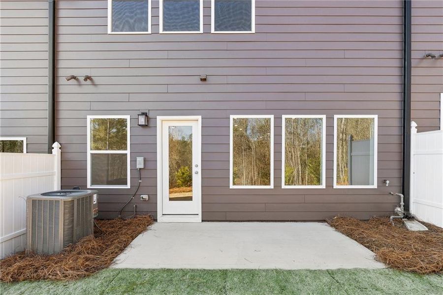 Exterior details and patio area of a home in Grandview Terrace, Canton (Image 2). Exterior details and patio area of a home in Grandview Terrace, Canton (Image 2).