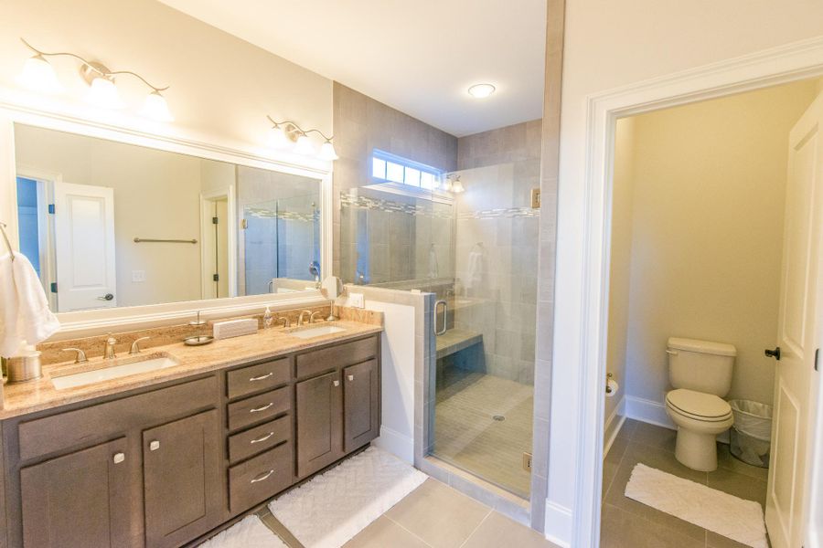 Representative furnished interior of a home built from the Claremont by Bill Clark Homes in The Sanctuary at Sunset Beach, Sunset Beach (Image 59). Representative furnished interior of a home built from the Claremont by Bill Clark Homes in The Sanctuary at Sunset Beach, Sunset Beach (Image 59).