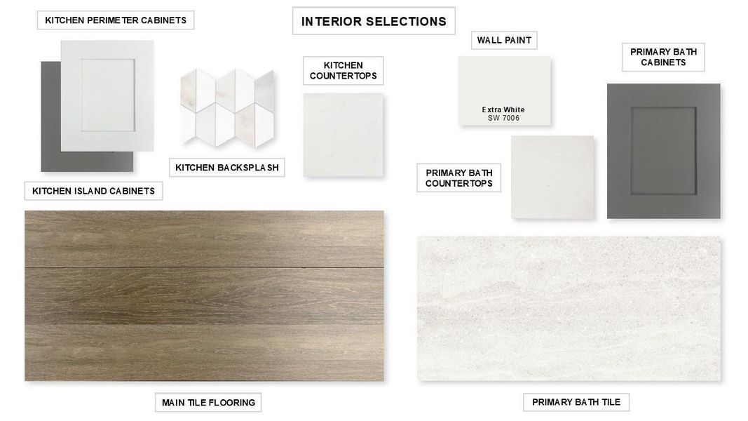 Sample of building materials used in homes in Everly, Hockley (Image 6).