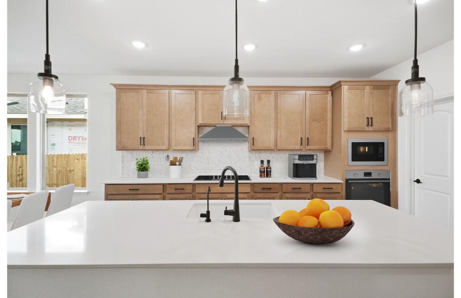 Representative furnished interior of a home built from the Fairweather by Pulte Homes in Bison Ridge, San Antonio (Image 6).