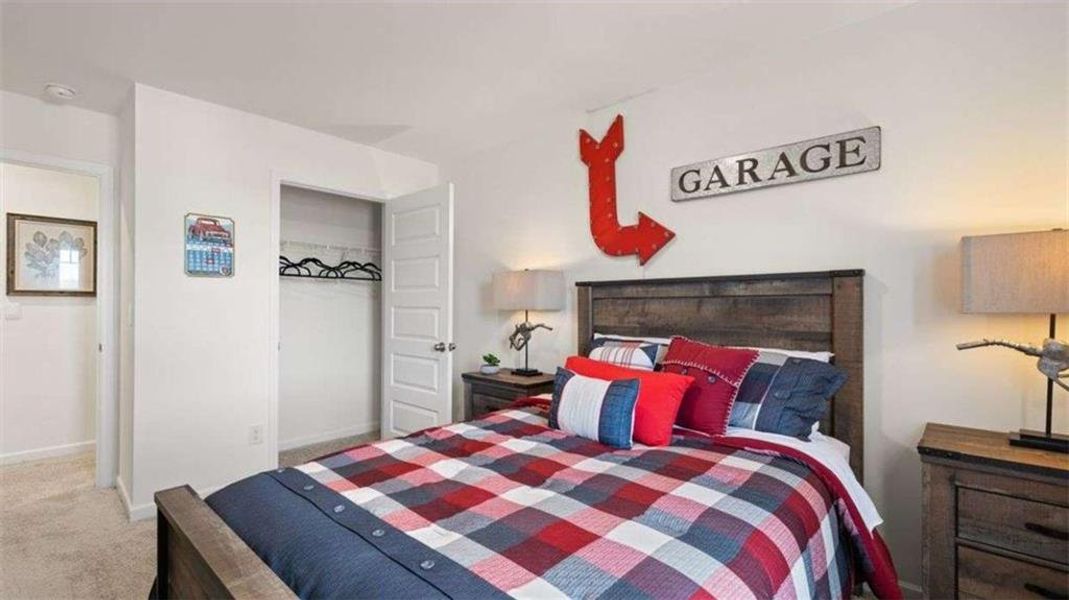 Furnished interior view inside a new home in Poplar Preserve, Newnan (Image 5).
