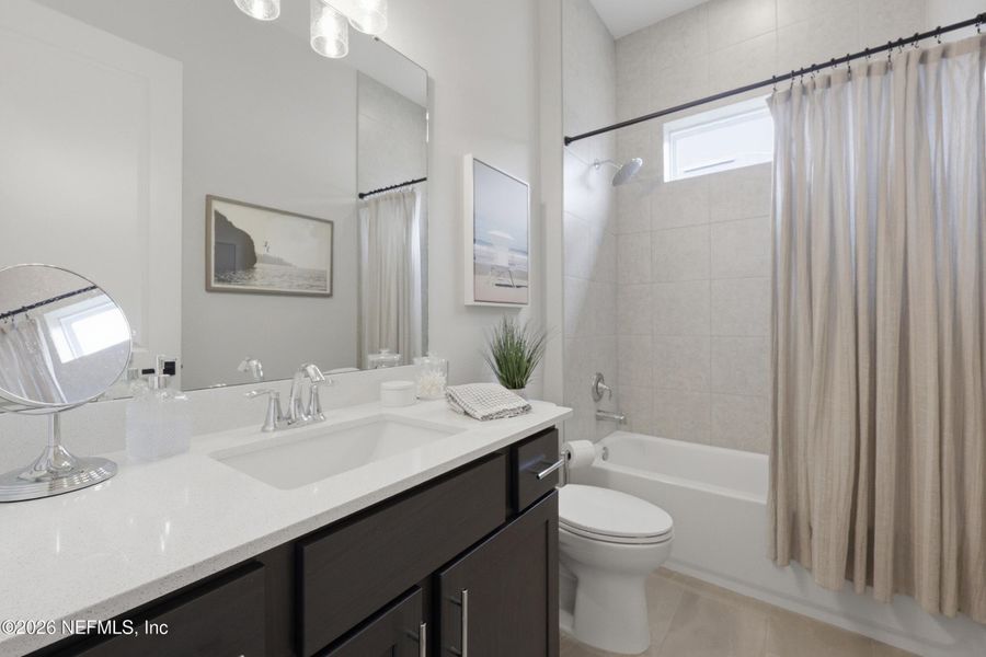 Furnished interior view inside a new home in , St. Augustine (Image 40).