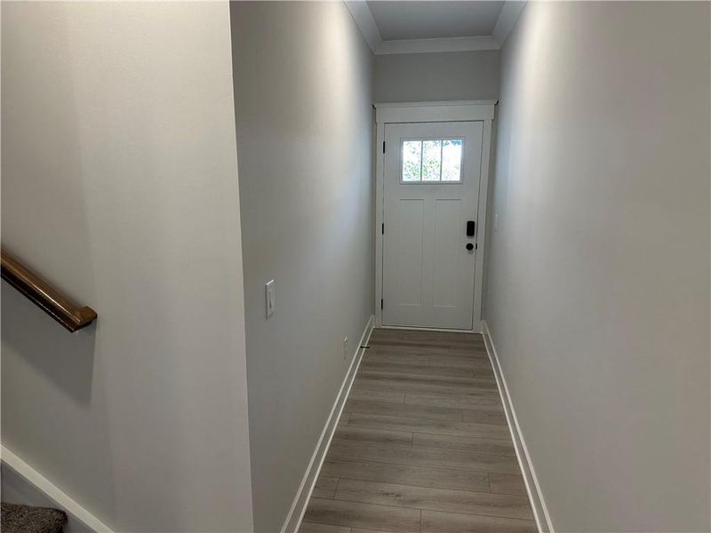 Spacious, unfurnished interior of a new home in Millstone at Mundy Mill, Gainesville (Image 22). Spacious, unfurnished interior of a new home in Millstone at Mundy Mill, Gainesville (Image 22).