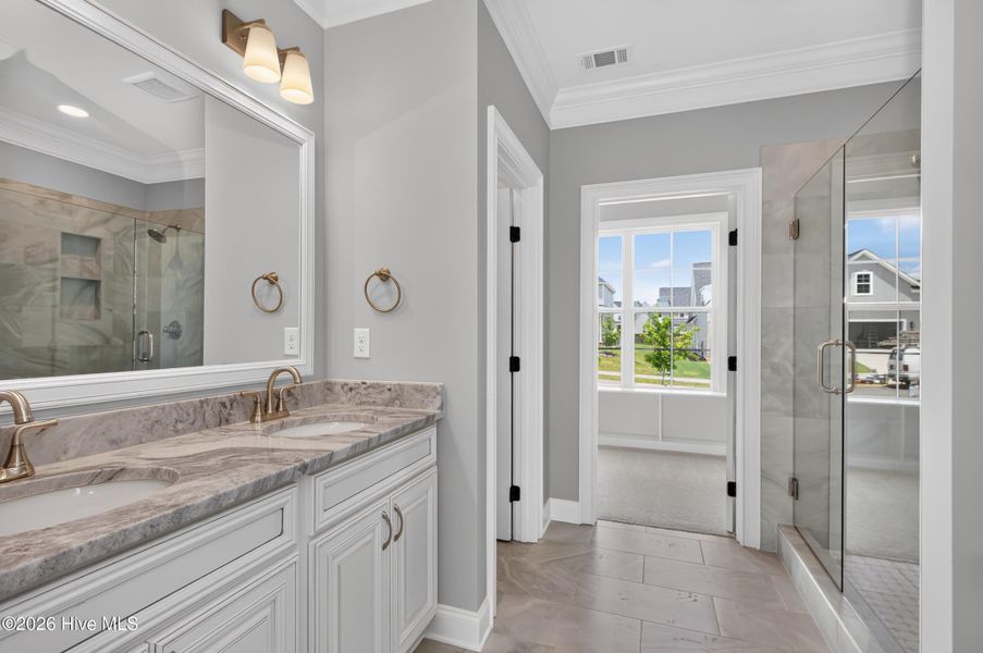 Furnished interior view inside a new home in Highland Lakes, Evans (Image 12).