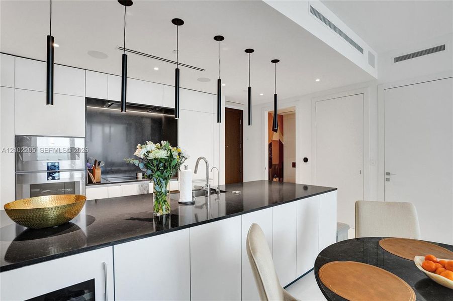 Furnished interior view inside a new home in , Miami (Image 32).