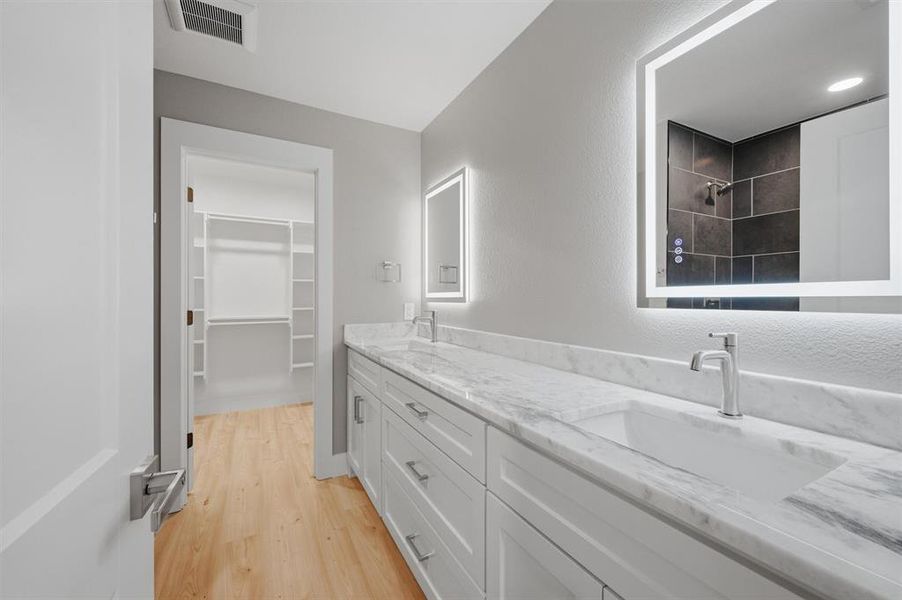 Furnished interior view inside a new home in , Sherman (Image 8).