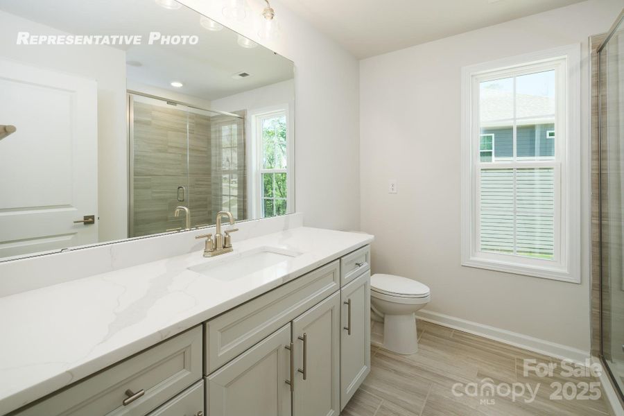 Furnished interior view inside a new home in Sylvan Creek, Denver (Image 6).