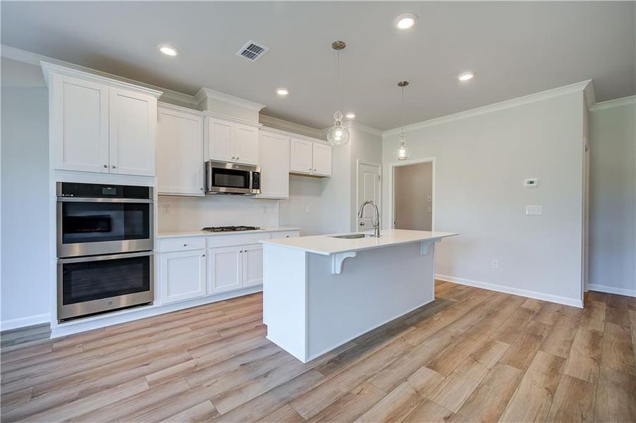 Furnished interior view inside a new home in Langley Overlook, Loganville (Image 8).
