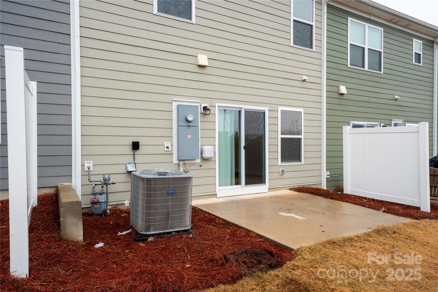 Exterior details and patio area of a home in Secrest Landing, Monroe (Image 28). Exterior details and patio area of a home in Secrest Landing, Monroe (Image 28).