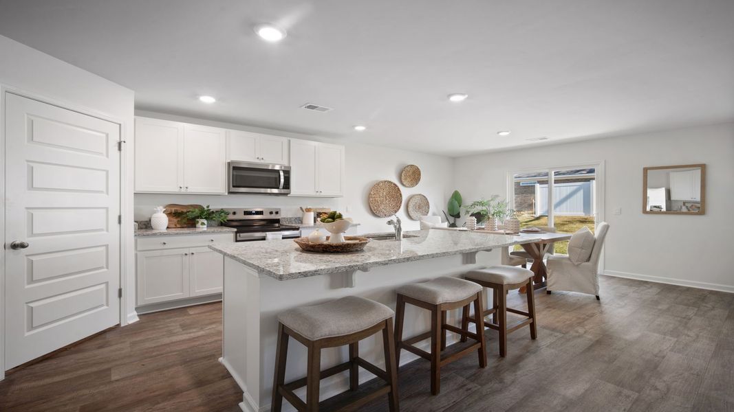 Furnished interior view inside a new home in Stockyard, Statesboro (Image 6).