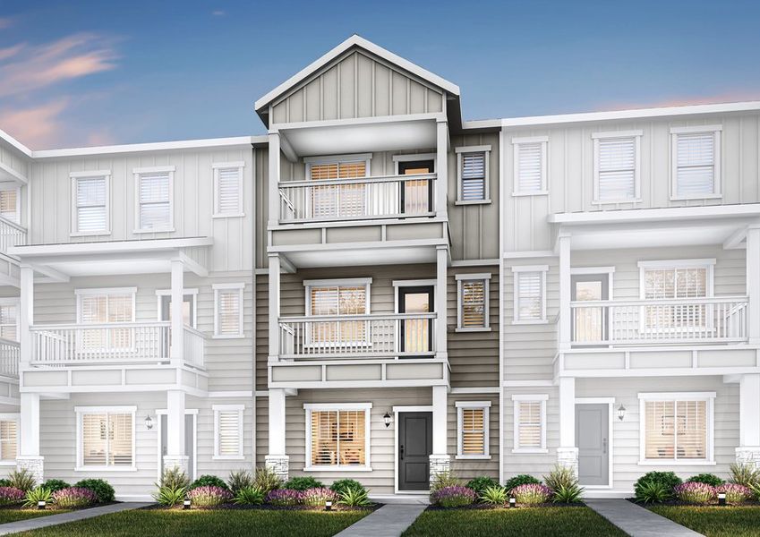 The Ruby is a beautiful 3 story home.