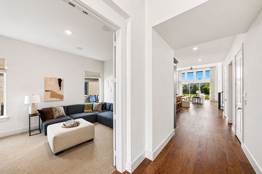 Furnished interior view inside a new home in Devonshire, Forney (Image 6).