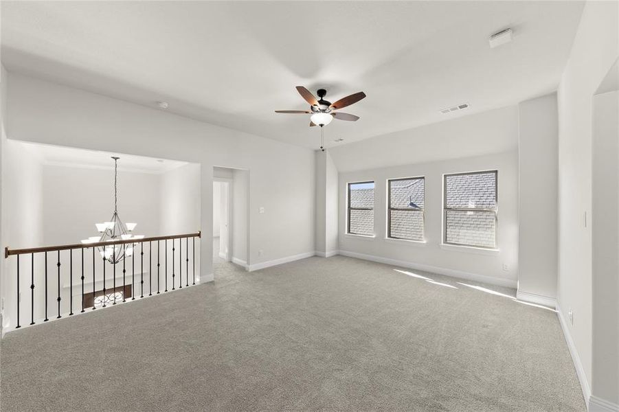Spacious, unfurnished interior of a new home in Hillside Village, Celina (Image 17).