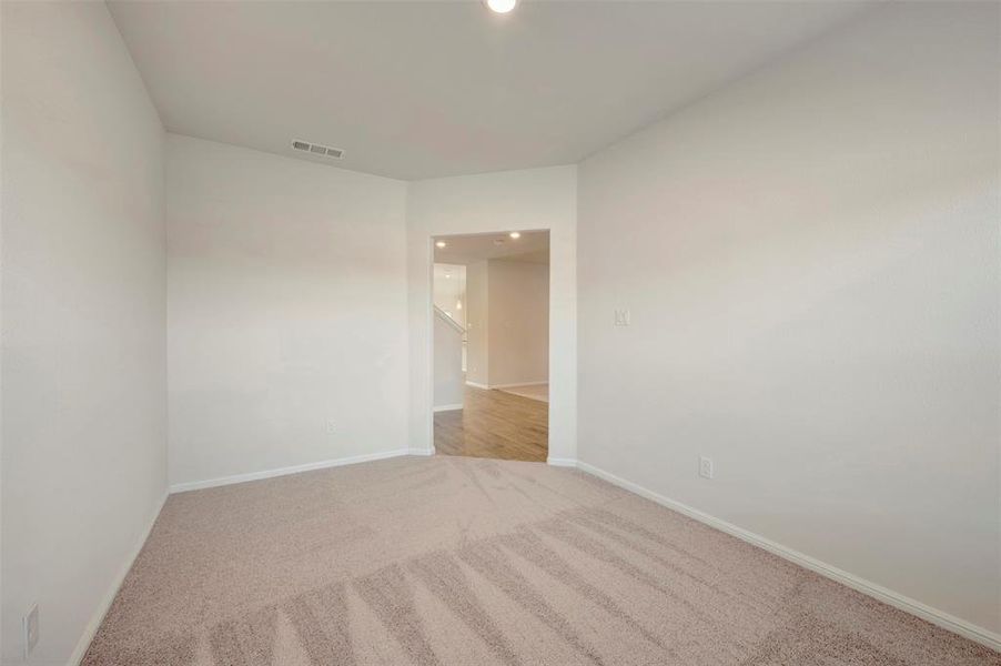 Spacious, unfurnished interior of a new home in The Preserve, Justin (Image 16).