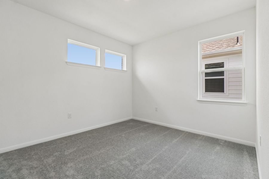 Representative unfurnished interior of a home built from the Duval by Taylor Morrison in Easton Park, Austin (Image 32). Representative unfurnished interior of a home built from the Duval by Taylor Morrison in Easton Park, Austin (Image 32).