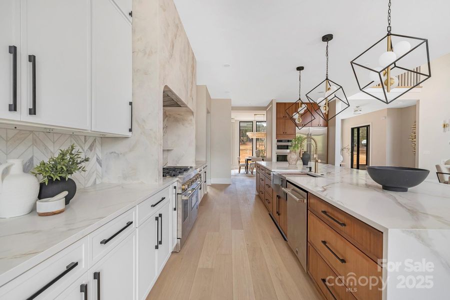 Furnished interior view inside a new home in , Weddington (Image 30).