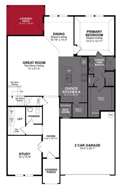 2D floor plan layout of this home in Comanche Ridge, San Antonio, TX (Image 2). 2D floor plan layout of this home in Comanche Ridge, San Antonio, TX (Image 2).