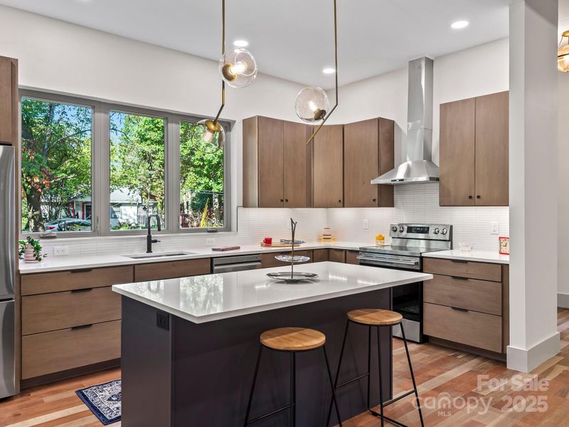 Furnished interior view inside a new home in , Asheville (Image 16).
