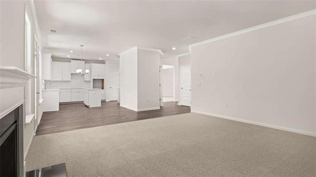 Spacious, unfurnished interior of a new home in Wildwood, Covington (Image 32).