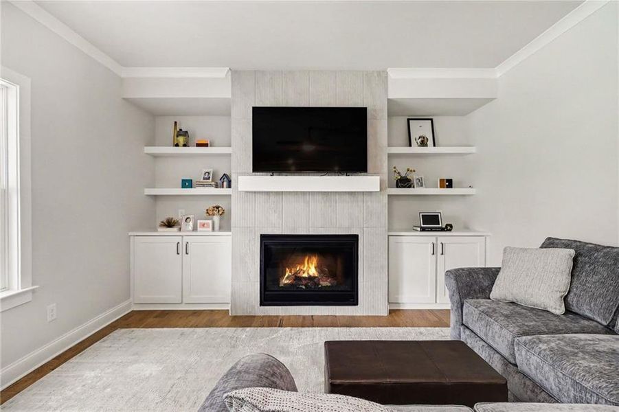 Furnished interior view inside a new home in , Marietta (Image 12).