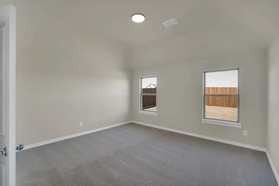 Representative unfurnished interior of a home built from the The Amherst by Lillian Custom Homes in Tabor Ranch, Ponder (Image 24). Representative unfurnished interior of a home built from the The Amherst by Lillian Custom Homes in Tabor Ranch, Ponder (Image 24).