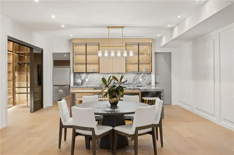 Furnished interior view inside a new home in , Marietta (Image 41).