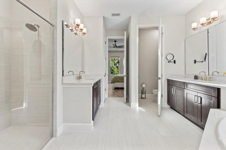 Furnished interior view inside a new home in Windchase at Halifax Plantation, Ormond Beach (Image 10). Furnished interior view inside a new home in Windchase at Halifax Plantation, Ormond Beach (Image 10).