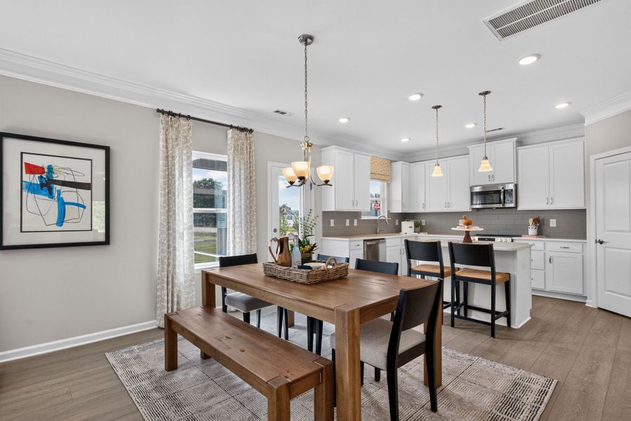 Dining Area and Kitchen