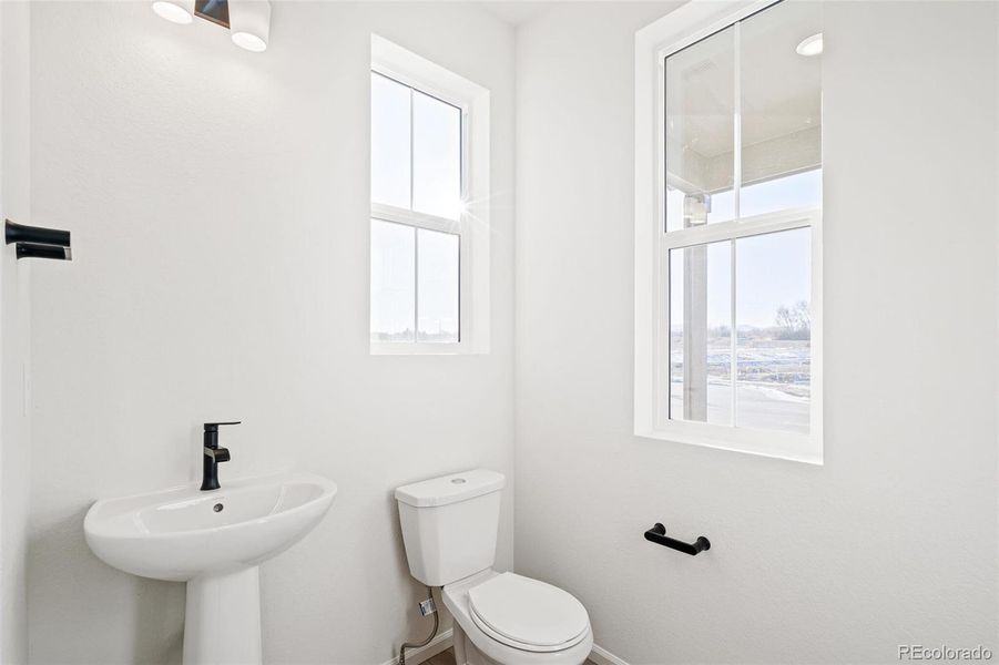 Furnished interior view inside a new home in The Nest Classic at Canyon Creek, Erie (Image 12).