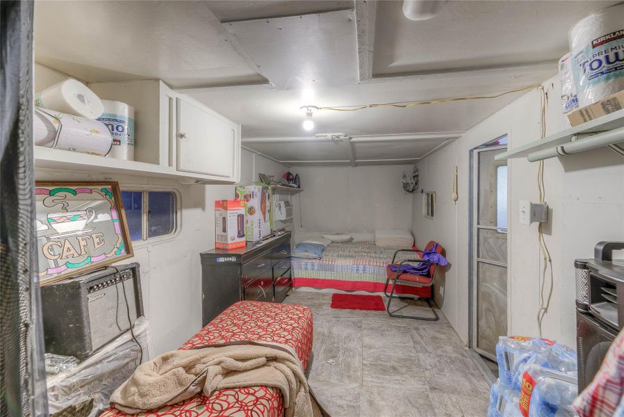 Small RV added to the 2nd dwelling making it a possible 2 bedroom.