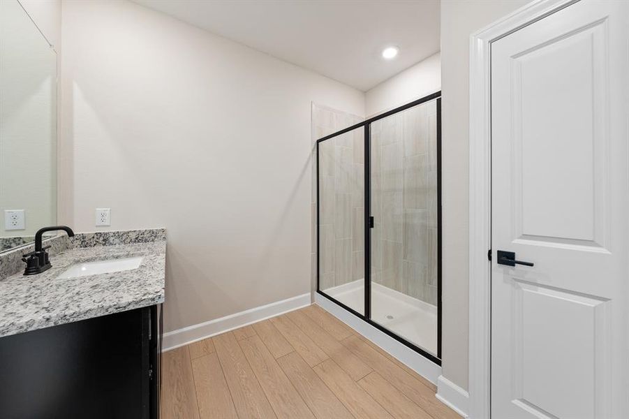 Furnished interior view inside a new home in Princeton Heights, Princeton (Image 2).