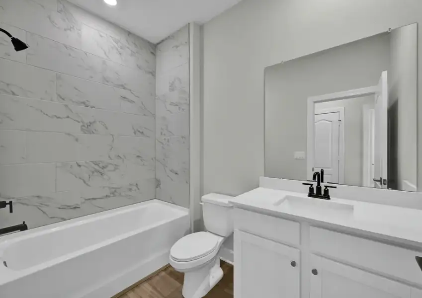 Secondary bathroom