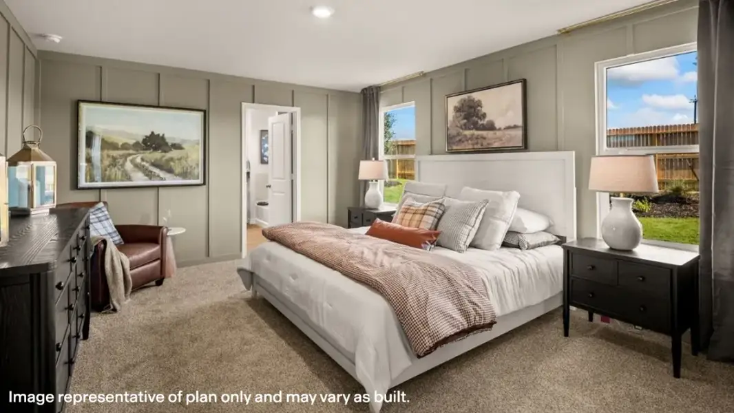 Representative furnished interior of a home built from the The Knight by D.R. Horton in Brookstone Creek, San Antonio (Image 17). Representative furnished interior of a home built from the The Knight by D.R. Horton in Brookstone Creek, San Antonio (Image 17).