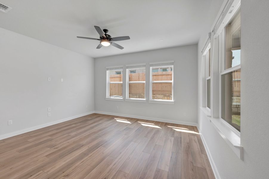 Spacious, unfurnished interior of a new home in Park Central, Georgetown (Image 32). Spacious, unfurnished interior of a new home in Park Central, Georgetown (Image 32).