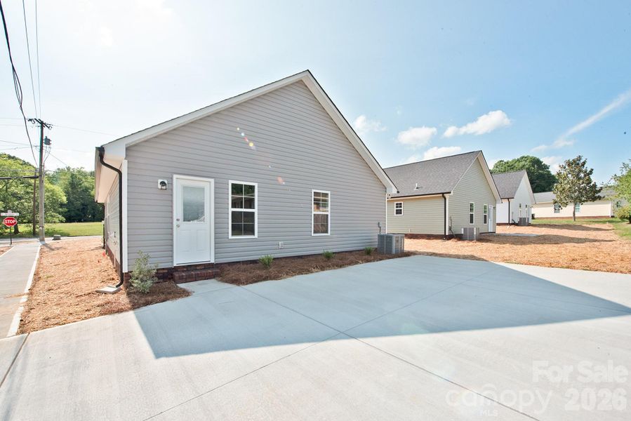 Exterior details and patio area of a home in , Landis (Image 19).