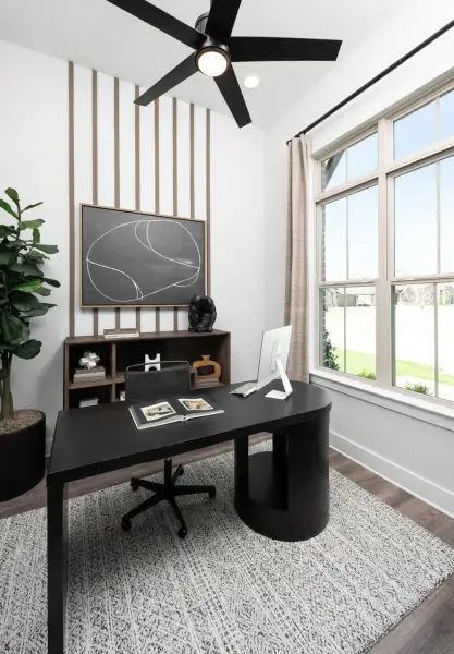 Furnished interior view inside a new home in Union Park, Little Elm (Image 7).