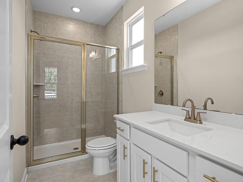 Furnished interior view inside a new home in Tobacco Road, Angier (Image 5).