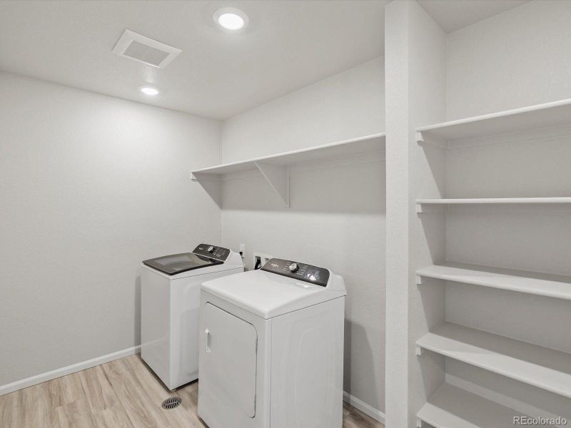 Close-up of interior finishes inside a home in Lake Bluff, Greeley (Image 12).