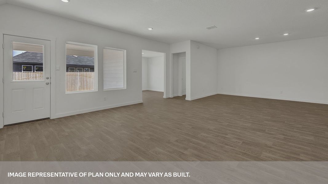 Representative unfurnished interior of a home built from the The Holden by D.R. Horton in Sonoma Oaks, Fredericksburg (Image 27). Representative unfurnished interior of a home built from the The Holden by D.R. Horton in Sonoma Oaks, Fredericksburg (Image 27).
